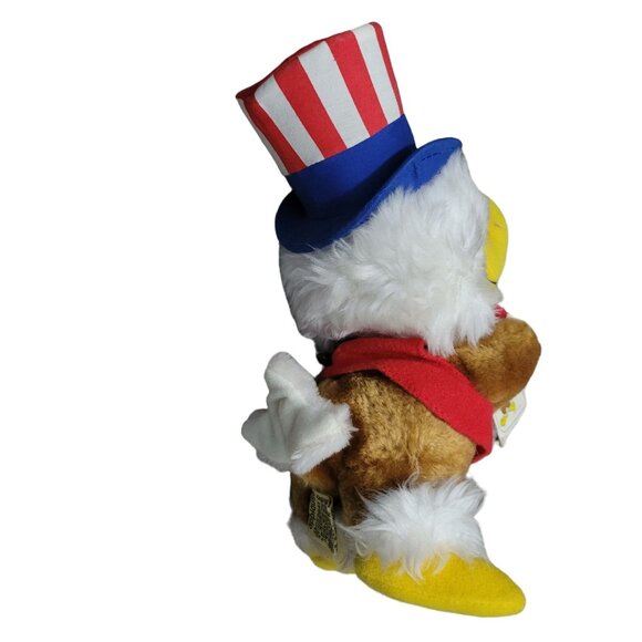 Vintage 80s Applause Sam Olympic Eagle 10 in Plush 1984 Olympics Stuffed Animal - Picture 4 of 10